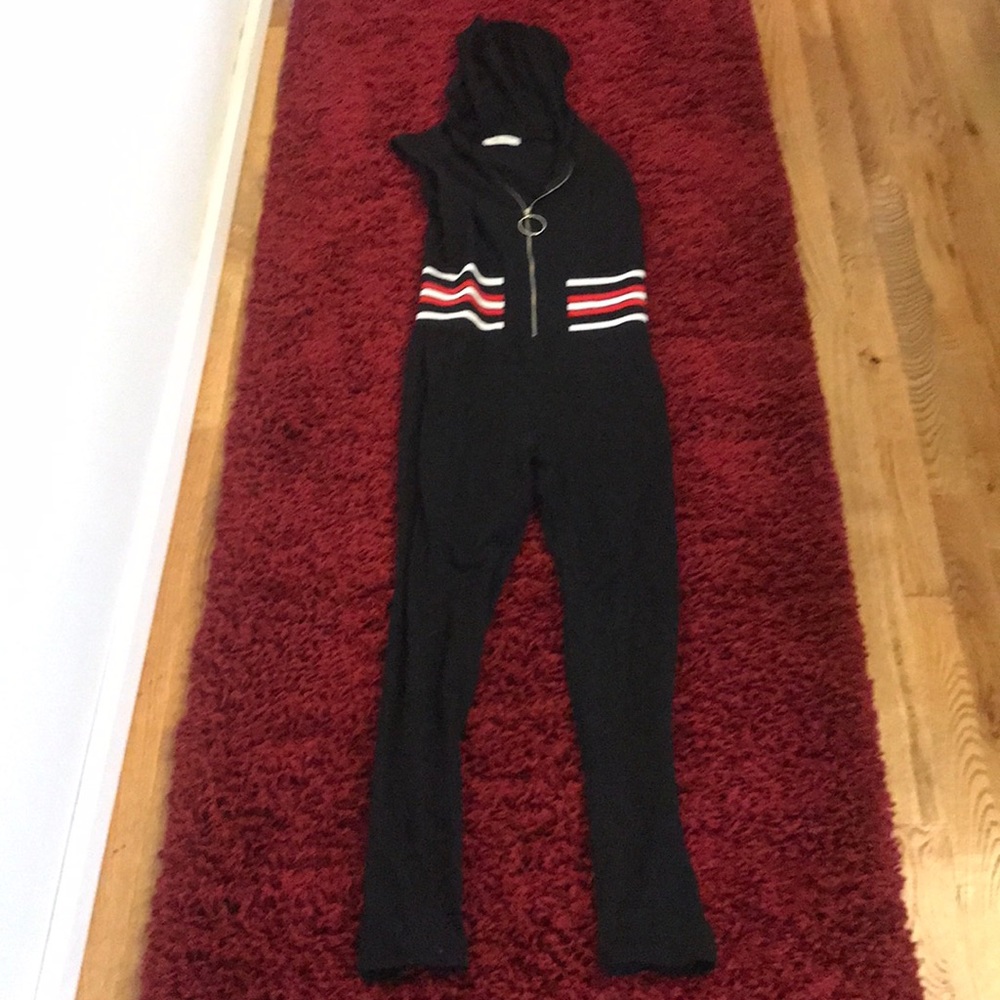 Zip up jumpsuit